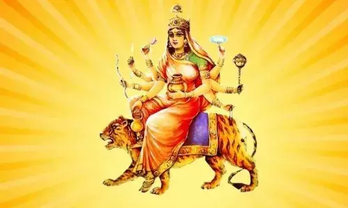 नवरात्र का चौथे दिन मां कूष्मांडा! जिन्होंने अपनी मंद मुस्कान से की थी पूरे ब्रह्मांड की उत्पत्ति, जानें क्या है कथा