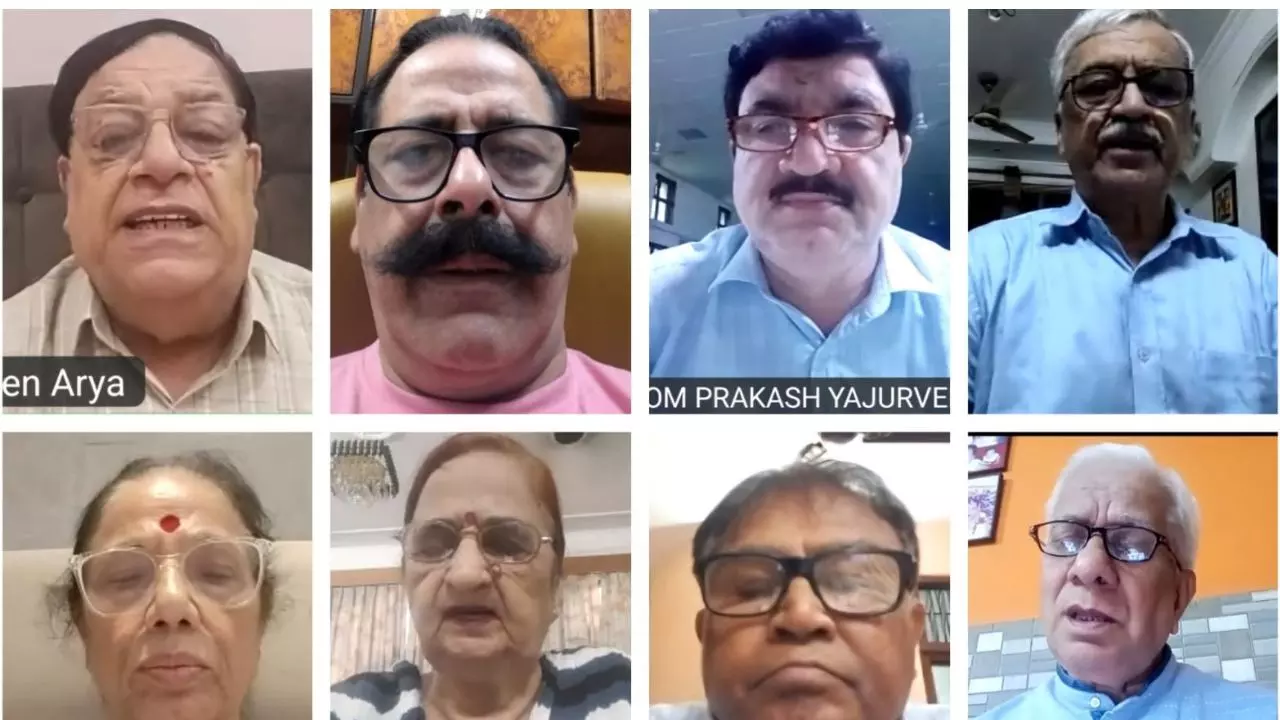 श्राद्ध तर्पण का वैदिक स्वरूप विषय पर गोष्ठी सम्पन्न, जीवित माता पिता की सेवा सच्चा श्राद्ध है: सुधीर बंसल