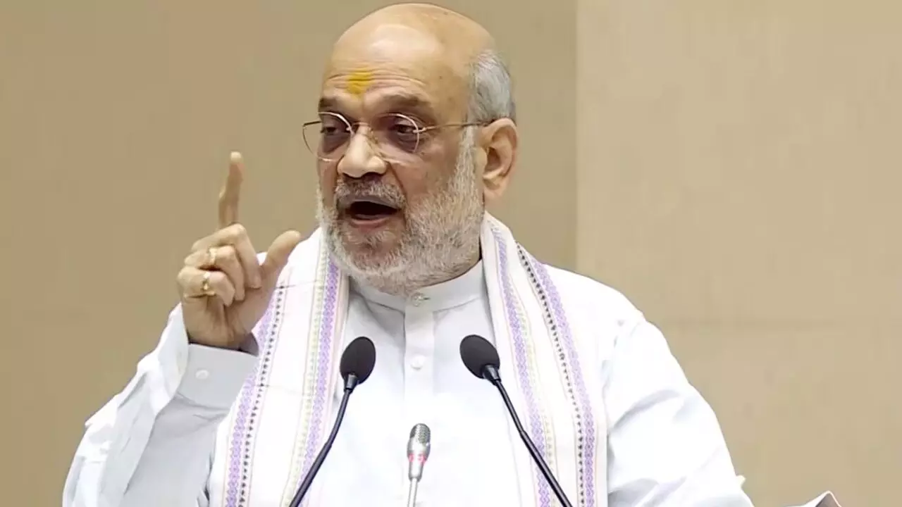 अमित शाह का नक्सलियों को संदेश – हथियार डालें, एक भी गोली नहीं चलेगी; संघर्षविराम प्रस्ताव ठुकराया