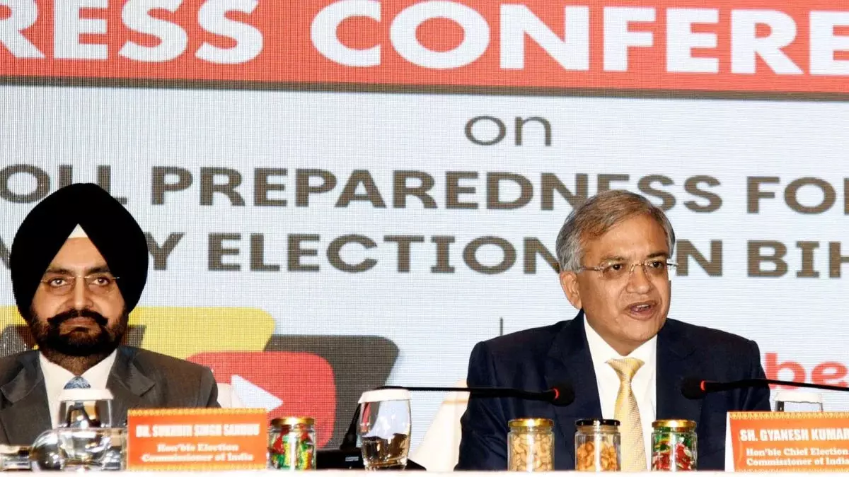 Bihar Election: मुख्य निर्वाचन आयुक्त ज्ञानेश कुमार ने की घोषणा! SIR को लेकर यह कहा, जानें कब होगा बिहार में विधानसभा चुनाव ...
