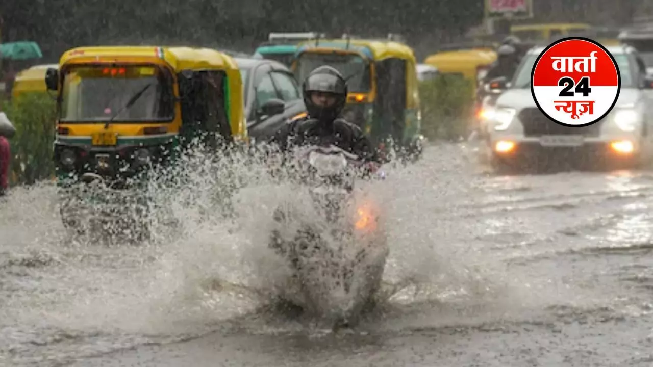 DELHI-NCR में बदला मौसम का मिजाज! अक्टूबर में हुआ दिसम्बर का एहसास, सड़कें जलमग्न होने से जगह-जगह लगा जाम