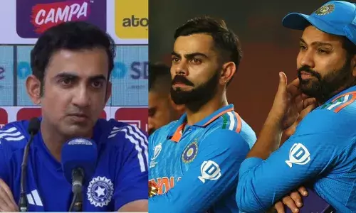 रोहित-विराट के 2027 के वर्ल्ड कप खेलने पर गौतम गंभीर ने दिया बड़ा बयान! हर्षित राणा के आलोचकों पर भी फूटा गुस्सा, कहा-पिता कोई पूर्व चेयरमैन नहीं रोहित-विराट के 2027 के वर्ल्ड कप खेलने पर गौतम गंभीर ने दिया बड़ा बयान! हर्षित राणा के आलोचकों पर भी फूटा गुस्सा, कहा-पिता कोई पूर्व चेयरमैन नहीं