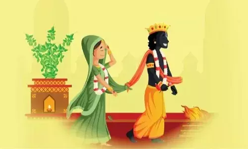 देवउठनी एकादशी पर क्यों कराया जाता है शालिग्राम और माता तुलसी का विवाह? जानें इसके पीछे की कथा देवउठनी एकादशी पर क्यों कराया जाता है शालिग्राम और माता तुलसी का विवाह? जानें इसके पीछे की कथा