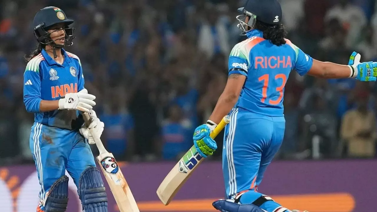 नए भारत की बेटियों ने रचा इतिहास, वुमेंस वर्ल्ड कप में बना दिया रन चेज का वर्ल्ड रिकॉर्ड नए भारत की बेटियों ने रचा इतिहास, वुमेंस वर्ल्ड कप में बना दिया रन चेज का वर्ल्ड रिकॉर्ड