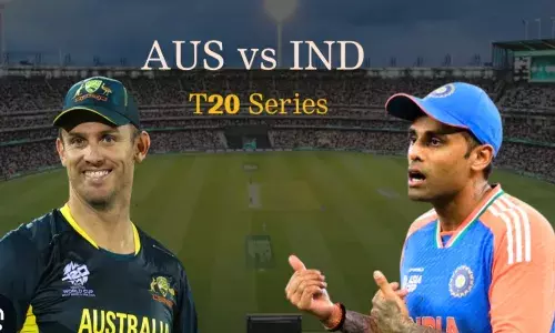 India-Australia Cricket Match: भारतीय टीम का ऑस्ट्रेलिया से सीरीज का दूसरा T20 मैच आज, रनों की बारिश की संभावना India-Australia Cricket Match: भारतीय टीम का ऑस्ट्रेलिया से सीरीज का दूसरा T20 मैच आज, रनों की बारिश की संभावना