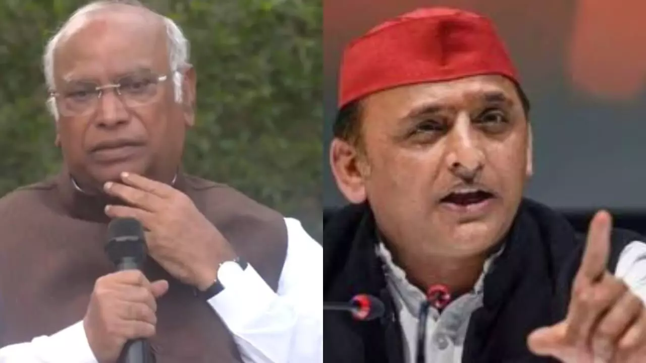 मल्लिकार्जुन खड़गे का बड़ा बयान! कहा- पटेल ने RSS को बैन किया था, एक बार फिर से संघ पर प्रतिबंध की जरूरत, अखिलेश ने भी यही दोहराया मल्लिकार्जुन खड़गे का बड़ा बयान! कहा- पटेल ने RSS को बैन किया था, एक बार फिर से संघ पर प्रतिबंध की जरूरत, अखिलेश ने भी यही दोहराया