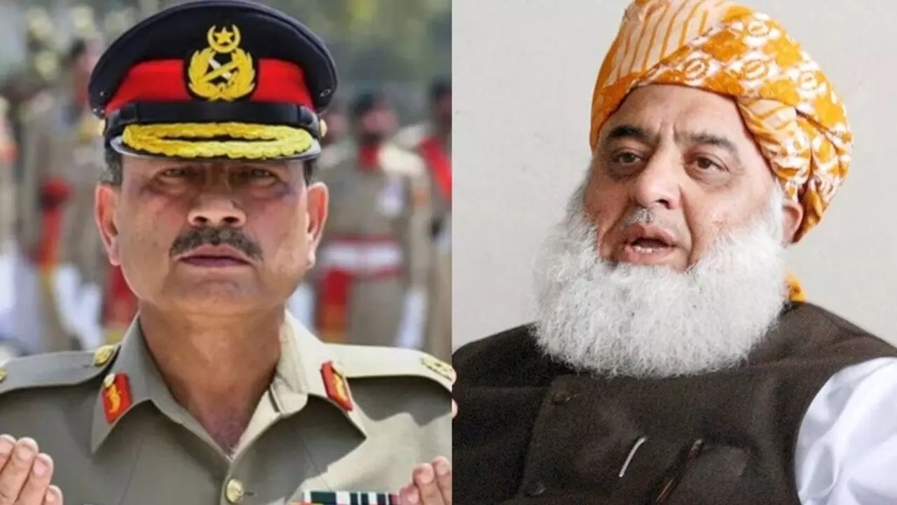 एक और युद्ध नहीं झेल सकता पाकिस्तान — मौलाना फजलुर रहमान ने पाक आर्मी पर साधा निशाना एक और युद्ध नहीं झेल सकता पाकिस्तान — मौलाना फजलुर रहमान ने पाक आर्मी पर साधा निशाना