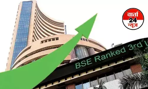 घरेलू शेयर बाजार में आई हरियाली, सेंसेक्स और निफ्टी ने बनाई बढ़त, डॉलर के मुकाबले 8 पैसे बढ़ा रुपया घरेलू शेयर बाजार में आई हरियाली, सेंसेक्स और निफ्टी ने बनाई बढ़त, डॉलर के मुकाबले 8 पैसे बढ़ा रुपया