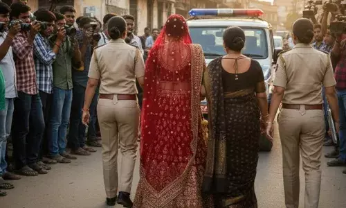 चिल्लाए तो गला रेत दूंगी—सुहागरात पर खुली लुटेरी दुल्हन की साजिश, मां और पति के साथ मिली पुलिस के हत्थे चिल्लाए तो गला रेत दूंगी—सुहागरात पर खुली लुटेरी दुल्हन की साजिश, मां और पति के साथ मिली पुलिस के हत्थे