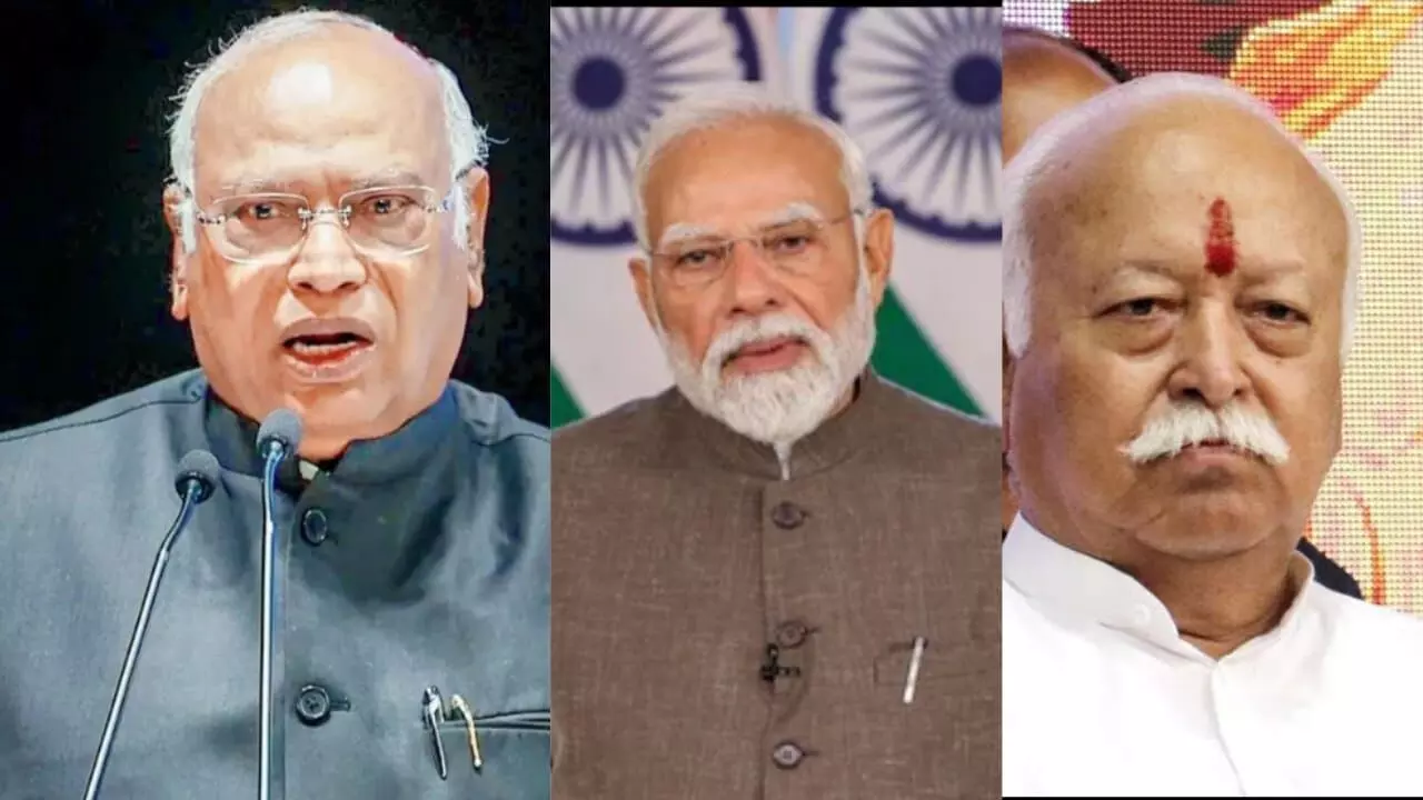 वंदे मातरम् को लेकर खड़गे ने बीजेपी और RSS पर साधा निशाना! कहा-अपने कार्यालयों में कभी वंदे मातरम नहीं गाया वंदे मातरम् को लेकर खड़गे ने बीजेपी और RSS पर साधा निशाना! कहा-अपने कार्यालयों में कभी वंदे मातरम नहीं गाया