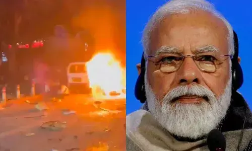 दिल्ली धमाके पर PM नरेंद्र मोदी ने जताया शोक, बोले– घायलों के जल्द स्वस्थ होने की कामना दिल्ली धमाके पर PM नरेंद्र मोदी ने जताया शोक, बोले– घायलों के जल्द स्वस्थ होने की कामना