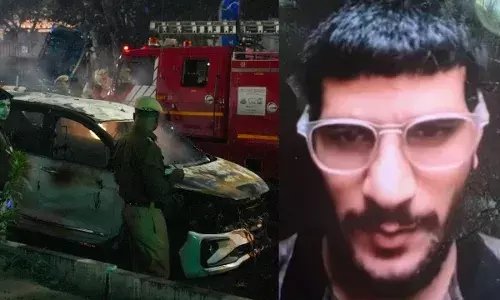 DELHI BLAST: दिल्ली धमाके के दहशतगर्द की पहली तस्वीर आई सामने, पुलिस की टीमें तलाश में जुटीं