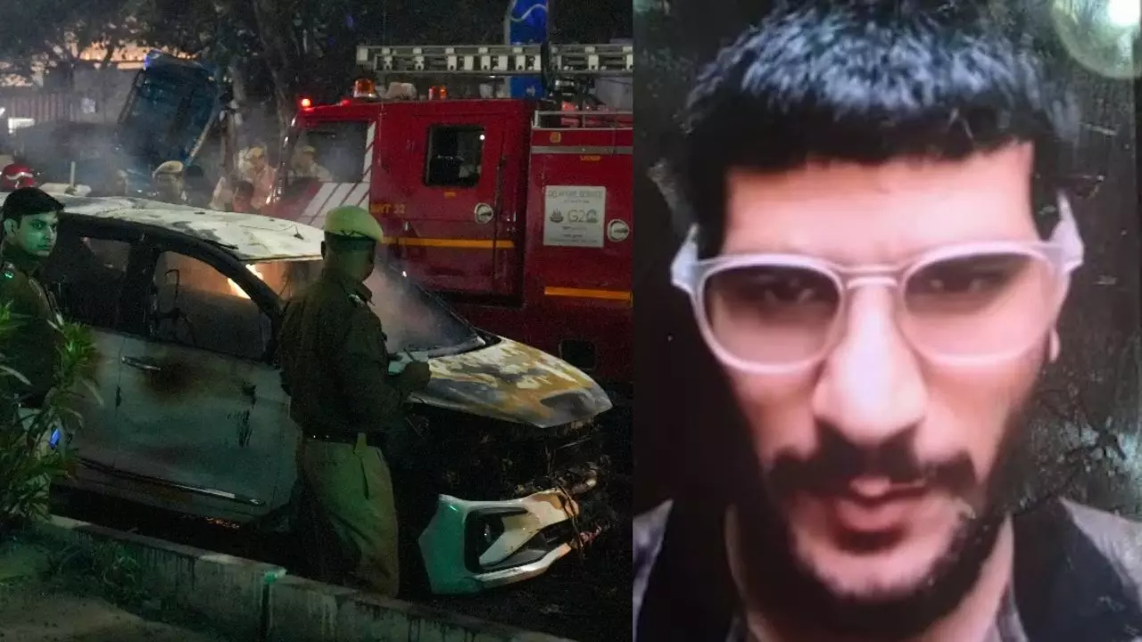 DELHI BLAST: दिल्ली धमाके के दहशतगर्द की पहली तस्वीर आई सामने, पुलिस की टीमें तलाश में जुटीं