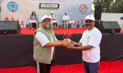 BAL DIVAS: बाल दिवस पर हुआ walkathan, बड़ी संख्या में बच्चों ने लिया भाग