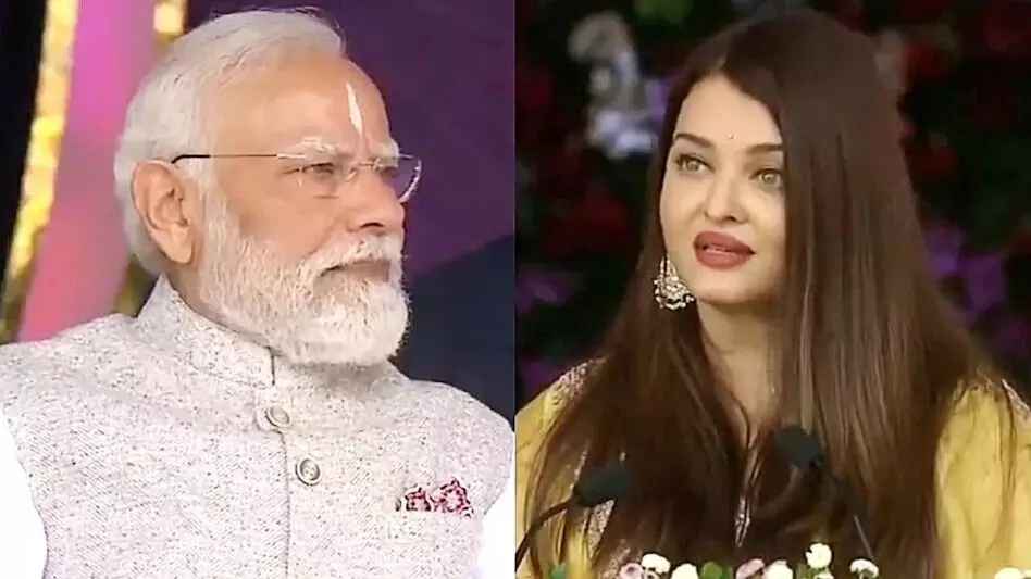 ऐश्वर्या राय ने पीएम मोदी के छुए पैर, सोशल मीडिया पर वीडियो वायरल, पूछ रहे हैं लोग क्या जया बच्चन को यह अच्छा लगा होगा…?