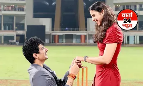 स्मृति मंधाना पर टूटा दुखों का पहाड़, पिता के बाद मंगेतर पलाश मुच्छल को भी कराया गया अस्पताल में भर्ती स्मृति मंधाना पर टूटा दुखों का पहाड़, पिता के बाद मंगेतर पलाश मुच्छल को भी कराया गया अस्पताल में भर्ती