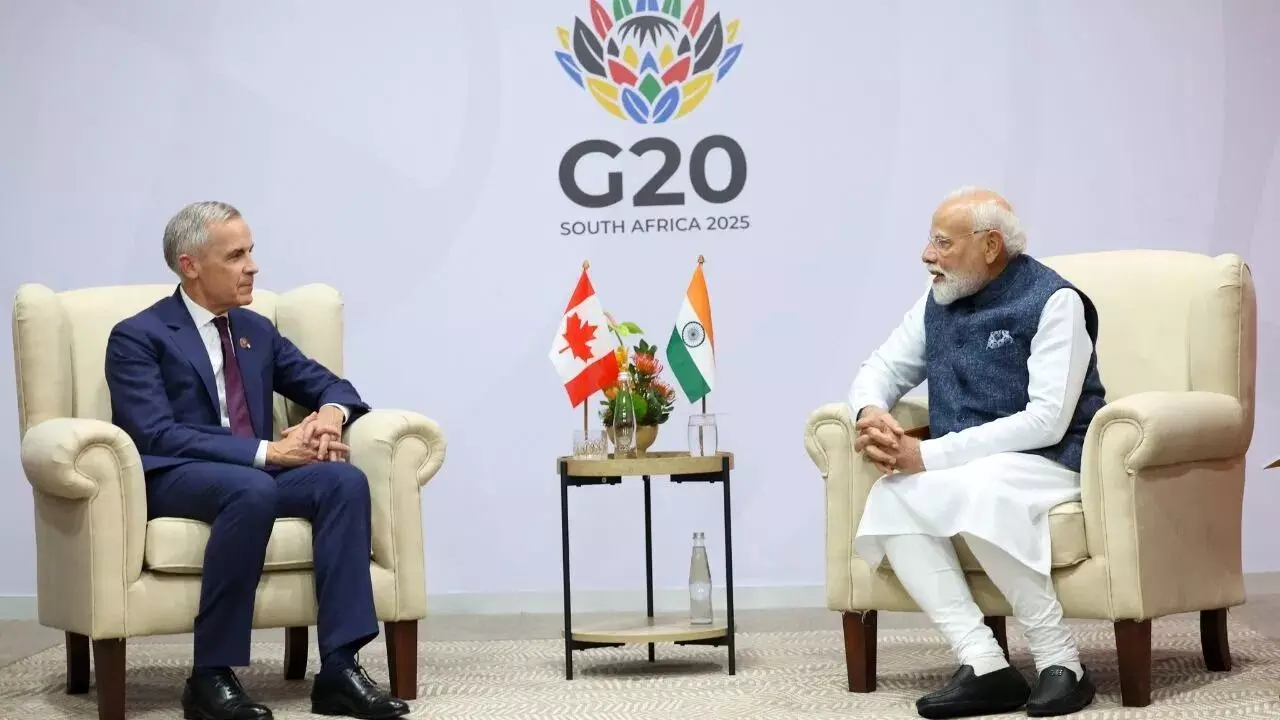 भारत-कनाडा के बीच दरार खत्म! 2030 तक 4.50 लाख करोड़ कारोबार का लक्ष्य भारत-कनाडा के बीच दरार खत्म! 2030 तक 4.50 लाख करोड़ कारोबार का लक्ष्य