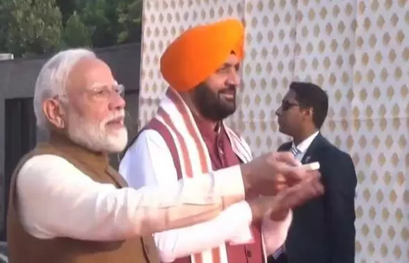 पीएम मोदी ने किया नवनिर्मित ‘पंचजन्य’ स्मारक का उद्घाटन, महाभारत अनुभव केंद्र का किया दौरा