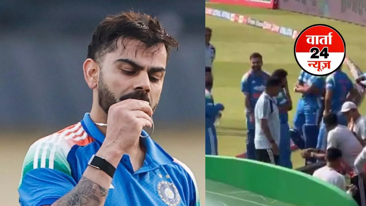 विराट कोहली ने फिल्ड पर किया कुछ ऐसा... हो गया वायरल, इस बात को लेकर उड़ाया यशस्वी का मजाक, देखें मजेदार वीडियो