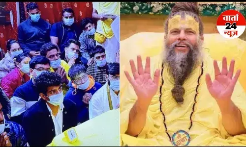 स्मृति मंधाना संग पोस्टपोन हुई शादी, कठिन समय में पलाश मुच्छल पहुंचे प्रेमानंद महाराज के पास, सोशल मीडिया पर तस्वीरें वायरल