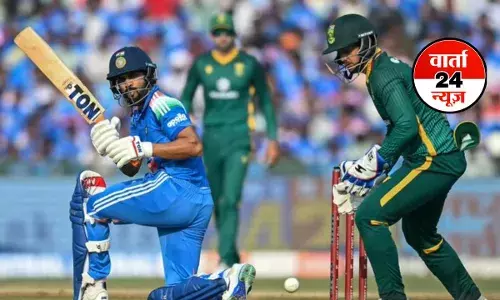 IND VS SA: रायपुर में ऋतुराज गायकवाड़ का बल्ला गरजा! पहला शतक लगाकर फॉर्म में लौटे