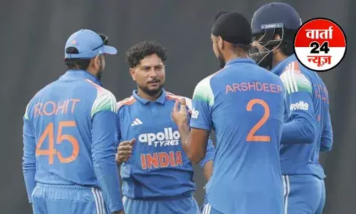 कुलदीप यादव का कहर! 270 रन पर सिमटी दक्षिण अफ्रीका की टीम कुलदीप यादव का कहर! 270 रन पर सिमटी दक्षिण अफ्रीका की टीम