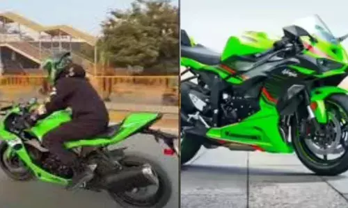 गर्दा उड़ा दिए भइया... ब्लॉगर के बाद राइडर बने तेजू भईया, कार से भी महंगी है इनकी बाइक