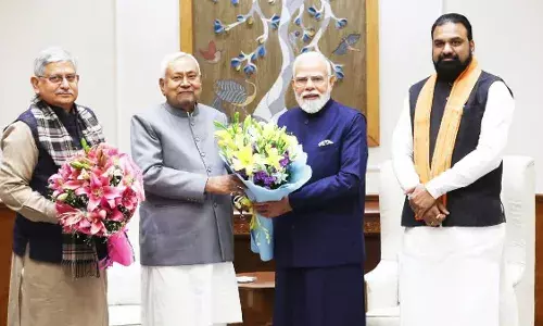 सीएम नीतीश की मोदी- शाह से हुई खास मुलाकात! सम्राट चौधरी भी रहे मौजूद, इन मुद्दों पर हुई चर्चा?