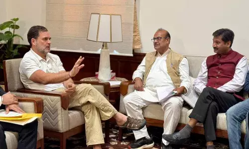 व्यापारियों के मुद्दों पर केंद्र सरकार पर राहुल गांधी का तीखा हमला! बोले- BJP की नीतियों ने छोटे व्यवसायों को नुकसान पहुंचाया... व्यापारियों के मुद्दों पर केंद्र सरकार पर राहुल गांधी का तीखा हमला! बोले- BJP की नीतियों ने छोटे व्यवसायों को नुकसान पहुंचाया...