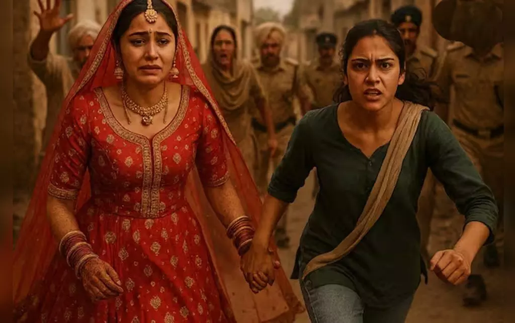 शादी से ठीक पहले दुल्हन को उसका Boyfriend नहीं, सहेली भगाकर ले गई... पढ़ें Lesbian रिश्ते की चौंका देने वाली घटना शादी से ठीक पहले दुल्हन को उसका Boyfriend नहीं, सहेली भगाकर ले गई... पढ़ें Lesbian रिश्ते की चौंका देने वाली घटना