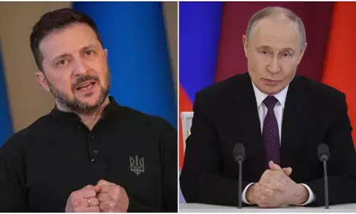 अमेरिका जानता है, तानाशाहों के साथ... पुतिन को लेकर जेलेंस्की के तीखे तेवर! अमेरिका जानता है, तानाशाहों के साथ... पुतिन को लेकर जेलेंस्की के तीखे तेवर!