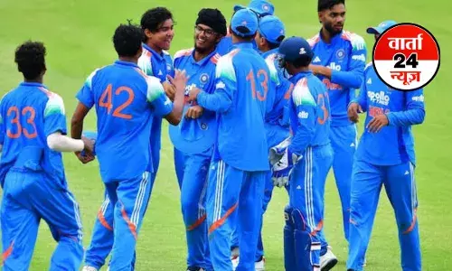 वैभव सूर्यवंशी की टीम ने साउथ अफ्रीका का 3-0 से किया सूपड़ा साफ! भारत ने 233 रनों की जीत हासिल