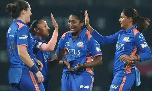 WPL 2026: नताली सिवर और हरमनप्रीत कौर दमदार बल्लेबाजी के तम पर MI ने DC को 50 रन से रौंदा WPL 2026: नताली सिवर और हरमनप्रीत कौर दमदार बल्लेबाजी के तम पर MI ने DC को 50 रन से रौंदा