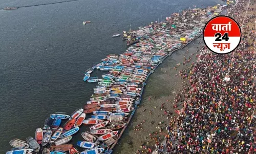 मकर संक्रांति पर प्रयागराज में 91 लाख लोगों ने लगाई आस्था की डुबकी, स्नानार्थियों की संख्या एक करोड़ के पार पहुंचने की संभावना