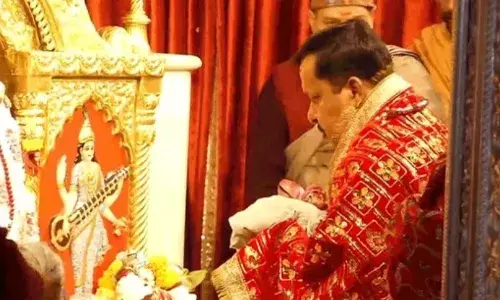 नितिन नबीन आज भारतीय जनता पार्टी के राष्ट्रीय अध्यक्ष का पदभार संभालेंगे, घोषणा होते ही कई मंदिरों पर मत्था टेका