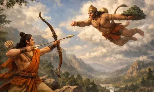 रामायण की यह अनसुनी कथा! जब हनुमान जी पर बाण चलाने से पहले घबरा गए थे भरत ? जानें पूरी कथा