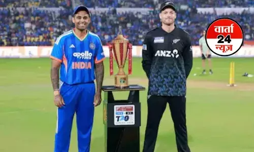 भारत और न्यूजीलैंड के बीच दूसरा मुकाबला आज! जानें कब कहां देख पाएंगे मैच भारत और न्यूजीलैंड के बीच दूसरा मुकाबला आज! जानें कब कहां देख पाएंगे मैच