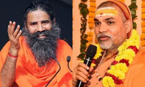 शंकराचार्य अविमुक्तेश्वरानंद विवाद पर बाबा रामदेव ने दी प्रतिक्रिया, बोले-तीर्थ स्थलों पर किसी भी संत को नहीं करना चाहिए विवाद शंकराचार्य अविमुक्तेश्वरानंद विवाद पर बाबा रामदेव ने दी प्रतिक्रिया, बोले-तीर्थ स्थलों पर किसी भी संत को नहीं करना चाहिए विवाद