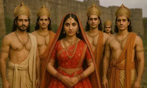 आखिर क्यों द्रौपदी ने किया था पांच पुरुषों से विवाह! पूर्वजन्म की एक अधूरी इच्छा ने बनाया 5 पतियों की पत्नी