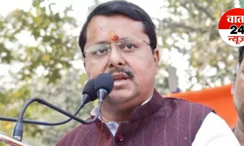 मथुरा में भाजपा अध्यक्ष नितिन नवीन की हुंकार! कहा-2027 में फिर से खिलेगा कमल...