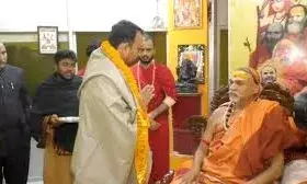 अविमुक्तेश्वरानंद से मिलने पहुंचे अलंकार अग्निहोत्री, किया यह बड़ा ऐलान!  जानें क्या