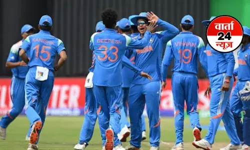 अंडर-19 वर्ल्ड कप: आरोन- वैभव और कप्तान आयुष की धुआंधार बल्लेबाजी की बदौलत टीम इंडिया फाइनल में पहुंची