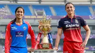 WPL Final : DC ने फाइनल में सबसे बड़ा स्कोर बना कर RCB को 204 रनों का दिया लक्ष्य