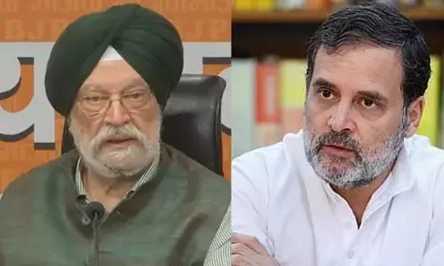 लोकसभा में राहुल गांधी के भाषण पर हरदीप सिंह पुरी का पलटवार! कहा- उन्हें बेबुनियाद आरोप लगाने की आदत...