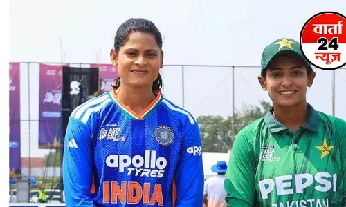 भारतीय बेटियों ने पाकिस्तान को चटाई धूल! एशिया कप में 8 विकेट से शानदार जीत की हासिल भारतीय बेटियों ने पाकिस्तान को चटाई धूल! एशिया कप में 8 विकेट से शानदार जीत की हासिल