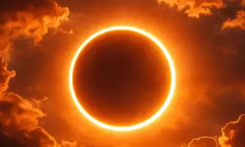 थोड़ी देर में लगेगा साल का पहला सूर्यग्रहण, जानें भारत में दिखेगा या नहीं