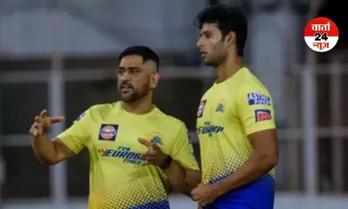 माही भाई ने कहा हर बार छक्का मारना जरूरी नहीं...शिवम दुबे ने विस्फोटक बल्लेबाजी का श्रेय धोनी को दिया