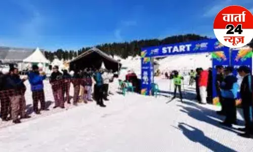 गुलमर्ग की बर्फीली वादियों में ‘खेलो इंडिया विंटर गेम्स’ की शुरुआत, 16 राज्यों के 339 एथलीट दिखाएंगेे जोश