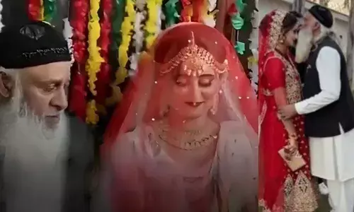 पाकिस्तान की ये शादी हो रही है वायरल! 70 साल का दूल्हा, 22 साल की दुल्हन, बोले- प्यार की कोई उम्र नहीं होती...