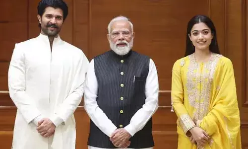 पीएम मोदी को रिसेप्शन का न्योता देने पहुंचे रश्मिका मंदाना-विजय देवरकोंडा, तस्वीरें हुईं वायरल